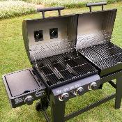 Char Griller Duo BBq à gaz et à charbon