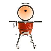 Kamado Joe Classic 2 Pack Discovery (1 demi grille en fonte, 1 demi plaque en fonte, 1 pierre à pizza et 1 sac de charbon)