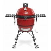 Kamado Joe Classic 2 pack (1 KJ classic2, 1 demi grille en fonte,1 pierre à pizza)+ 1 sac de charbon offert