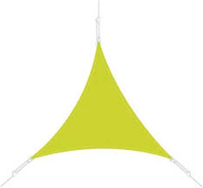 Voile d'ombrage vert 4x4