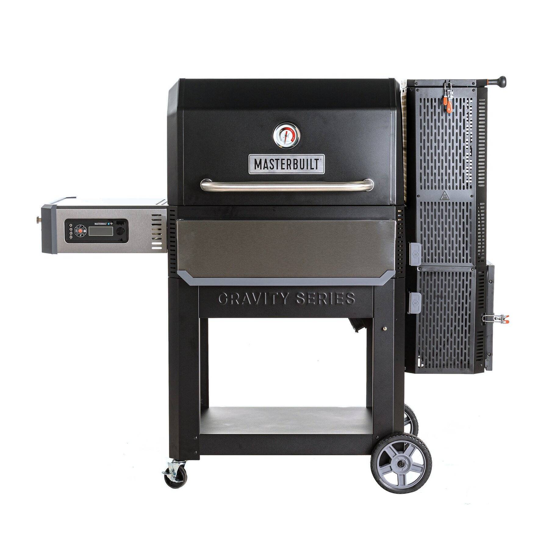 Barbecue Fumoir au charbon de bois Masterbuilt Gravity1050 + Housse offerte