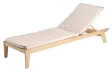 Matelas pour bain de soleil roble